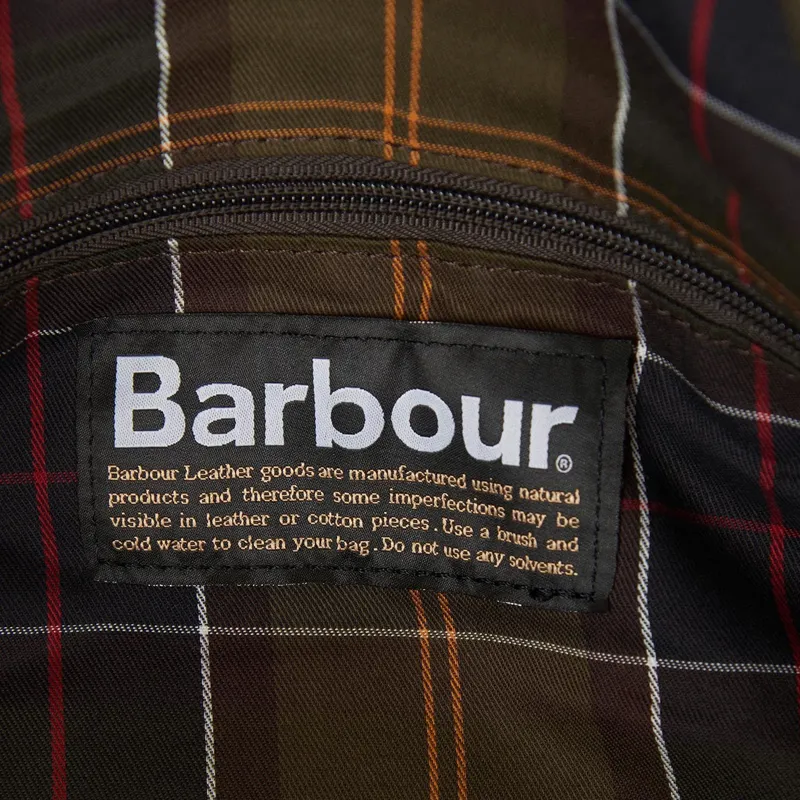 Barbour Wax Holdall - Olive-5